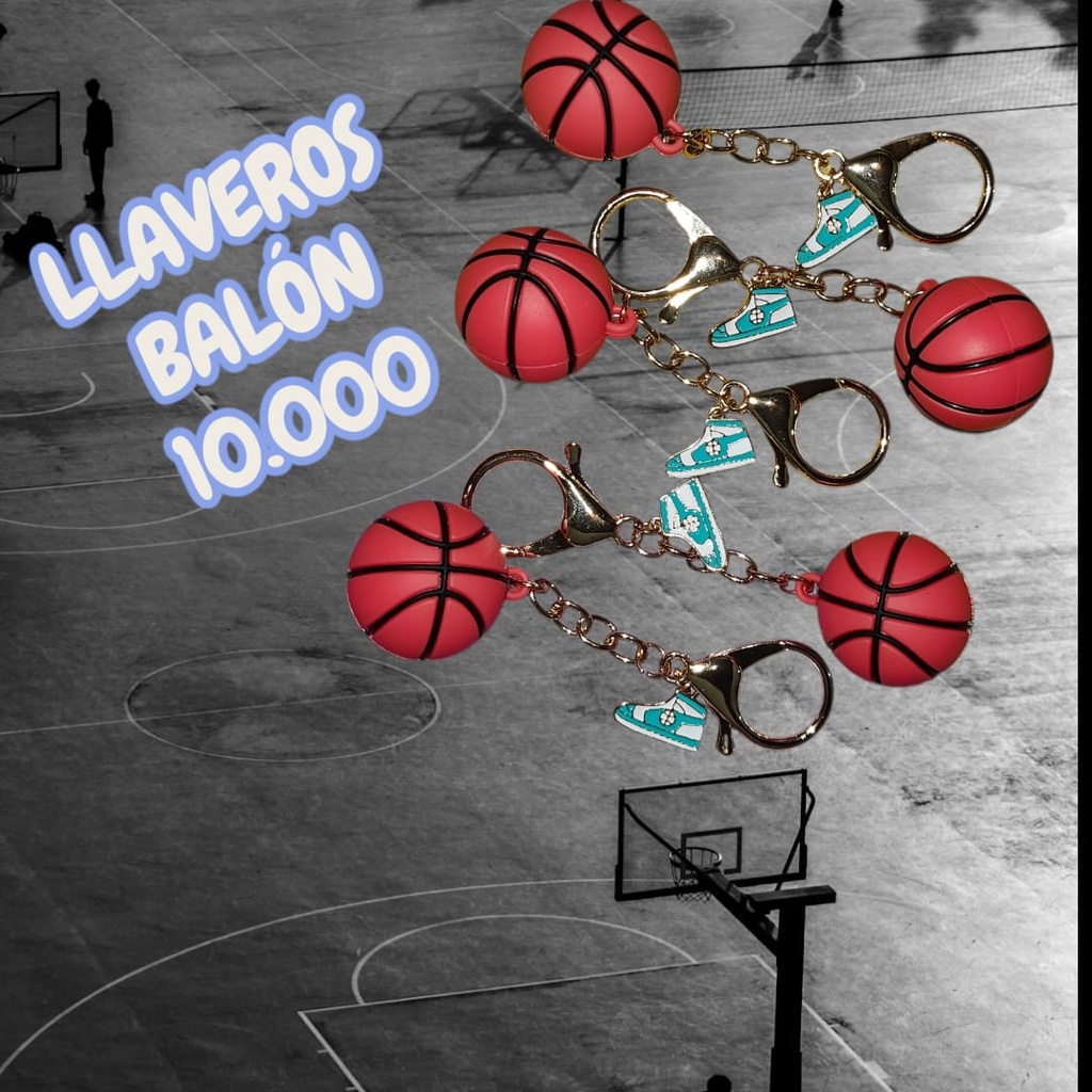 Llaveros balón