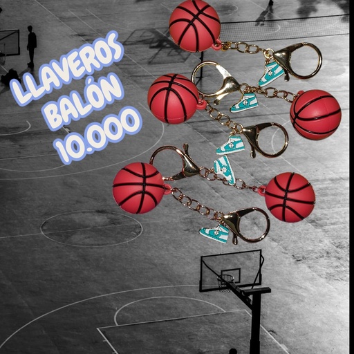Llaveros balón